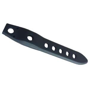 Fekete gumipánt mini és midi kerékpár lámpákhoz - BikeTrade