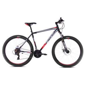 Capriolo Oxigen 29er MTB kerékpár 19" Fekete-Fehér-Piros 2020 74449499 Férfi kerékpárok