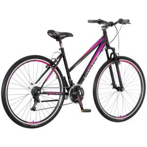 Visitor Smart női crosstrekking kerékpár Fekete-Lila 74450749 Női kerékpárok