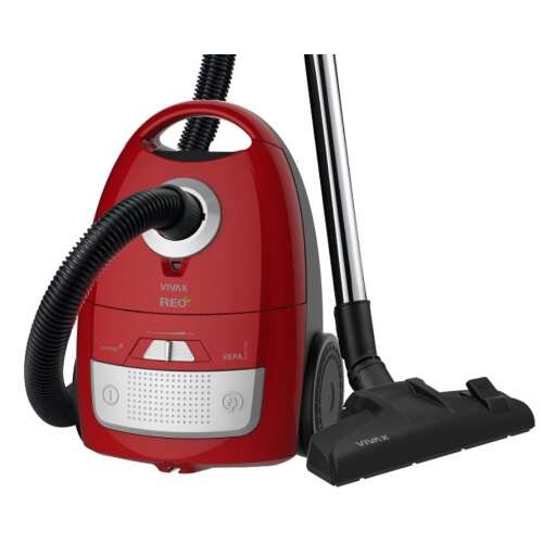 Прахосмукачка с торба Vivax VC-700R червена