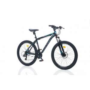 Corelli Felix 1.0 MTB könnyűvázas kerékpár 18" Fekete-Kék 74451042 Férfi kerékpárok - 26"