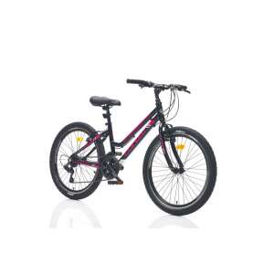 Corelli Banner 24 MTB gyerek könnyűvázas kerékpár Fekete-Pink 74449189 Gyerek kerékpárok