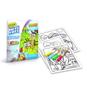 Crayola Colour Wonder Animals on the Farm Coloring Book with mess-free markers - Crayola