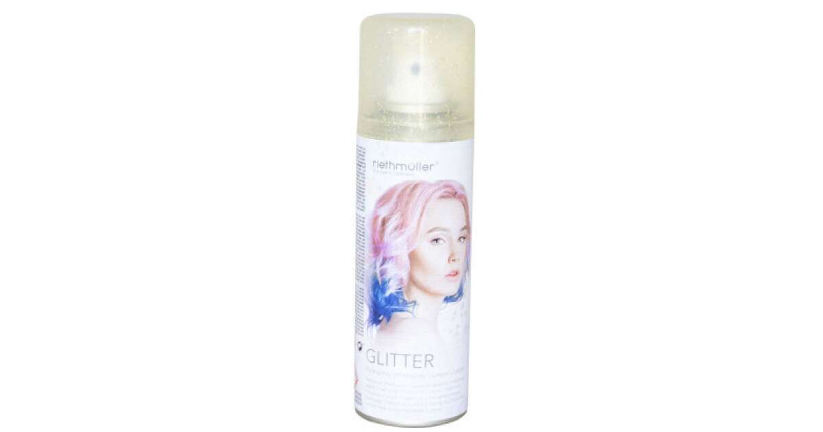 Gold Glitter Hairspray, Arany csillámos hajlakk 100 ml Pepita.hu