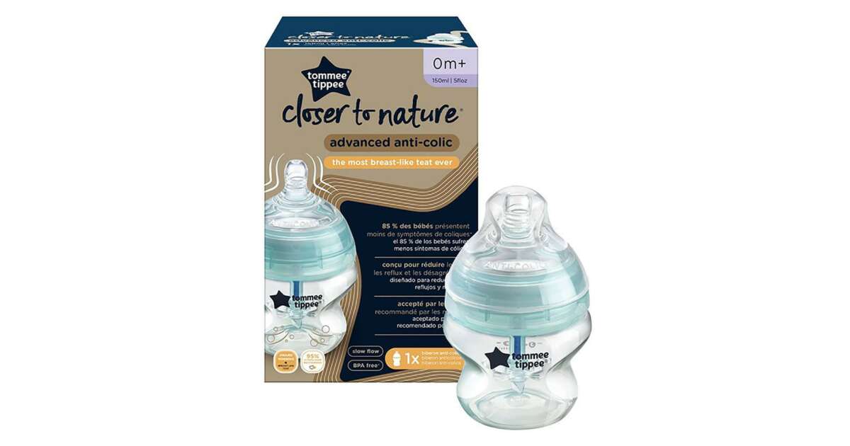 Tommee Tippee Advanced Anti-colic bottle 150 ml turquoise M