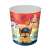 Paw Patrol trash can, red with Chase, Marshall and Skye, 5 liter