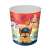Paw Patrol trash can, red with Chase, Marshall and Skye, 5 liter