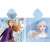 Disney Frozen Element beach towel poncho with Anna and Elsa, 55x110 cm, fast drying