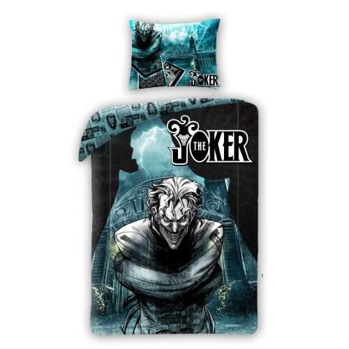 Joker A Batman ágyneműhuzat szett, 140x200cm paplanhuzat és 70x90cm párnahuzat