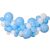 Assembled Gemar Baby Blue and White Balloon Garland