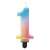 Pastel ombre number 1 birthday candle
