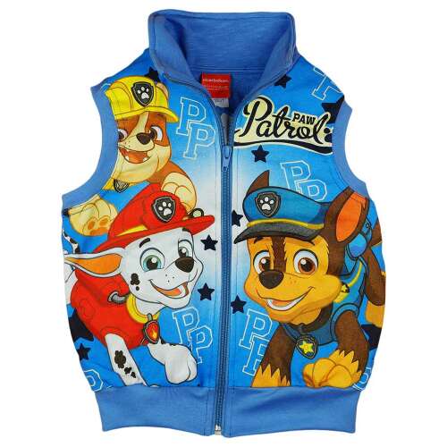 Paw Patrol/ Mancs őrjárat cipzáras fiú pamut mellény