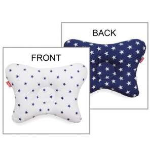 Scamp laposfejűség elleni párna Kék csillagos