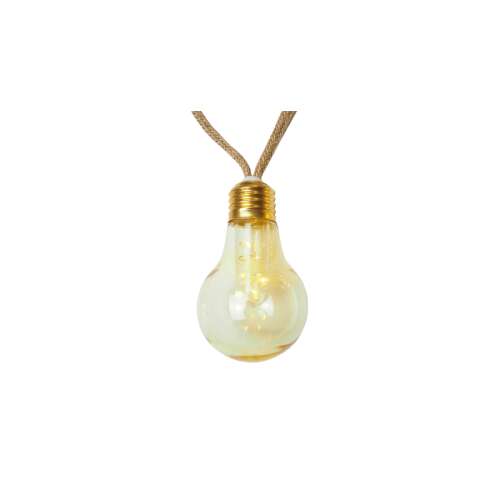 Avide meleg fehér LED izzó aranyozott felülettel, egy 5m-es füzér része