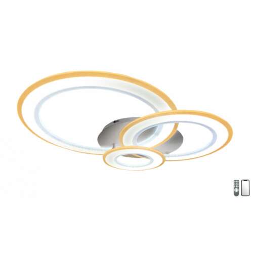 Lucero Chase LED Mennyezeti Lámpa - 50cm, Távirányítóval