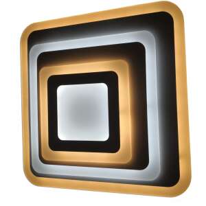 Avide Design Nansy LED ceiling lamp, 82W, IP20, white, square, modern, remote control - Ceiling Lamp