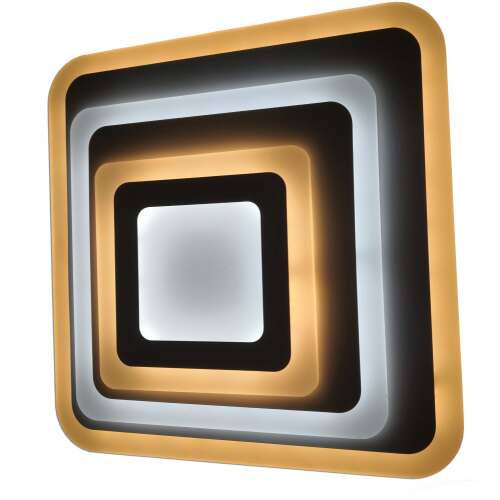 Avide Design Nansy LED Deckenleuchte, 82W, IP20, weiß, quadratisch, modern, Fernbedienung