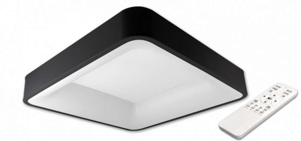 Deckenleuchte Deckenleuchte LED-Kronleuchter GALAXIS ARIES 54W 3000K-6500K schwarz + Fernbedienung