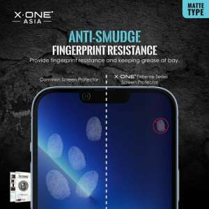 X-ONE Extreme Shock Eliminator aus gehärtetem Glas der 4. Generation Matt - für iPhone 13 Pro Max/14 Plus 74481716 - X-ONE Schutzfolien für Handys