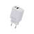 Beline 20W USB-C és USB telefontöltő, fehér