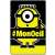 Minions Monoeil fleece blanket, 100x150cm, black and yellow, with a minion design