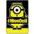 Minions Monoeil fleece blanket, 100x150cm, black and yellow, with a minion design