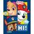 Paw Patrol Fleecedecke mit Skye, Marshall und Chase