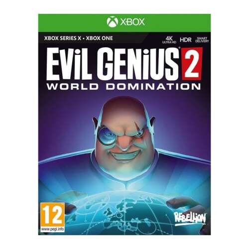 Evil Genius 2: World Domination Xbox Series X / Xbox One game cover