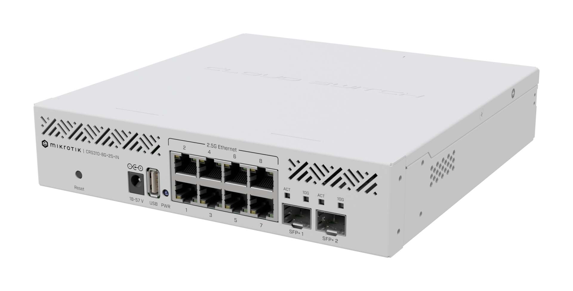 MikroTik CRS310-8G+2S+IN Gigabit Switch