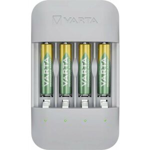 Akumulatory Varta AAA w ładowarce - Ładowarka