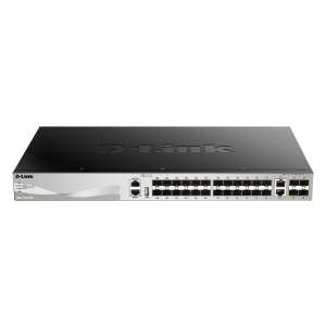 D-Link DGS-3130-30S/E hálózati kapcsoló Vezérelt L3 10G Ethernet (100/1000/10000) Szürke 91245419 