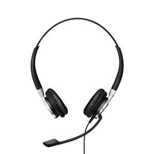 EPOS Impact SC 660 Stereo Wired Headset - Black/Silver