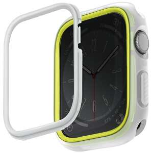 UNIQ Moduo Apple Watch tok, lime-fehér, 40/41mm, védőtok Apple Watch Series 4, 5, 6, 7, 8, SE, SE2 órához - UNIQ