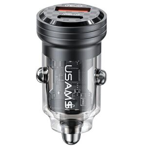 USAMS 45W Autoladegerät - USB-A & USB-C 131452563 - Autoladegeräte