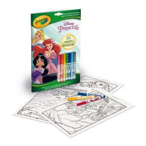 Crayola Disney-hercegnő színező és foglalkoztató Kifestő 74564618 "hercegnők"  Foglalkoztató füzetek, kifestő-szinező