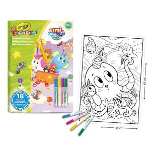 Crayola Mini Kids Varázslatos állatok nagy Színező 74538327 Foglalkoztató füzet, kifestő-színező