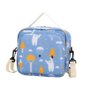 Anyáknak való táska Bebumi, W modell, kék, 22x23x10cm 74540701 Pelenkázó táskák