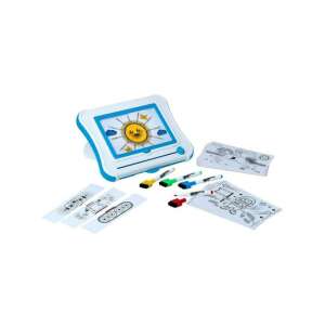 Rajzvarázs drawing board with animated pictures, for kids ages 3 and up, with markers and coloring sheets - Flair Toys Creative Toy