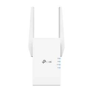 TP-Link RE705X AX3000 WiFi 6 Extender dometa, bijela, prednji pogled - TP-Link Pojačivač signala