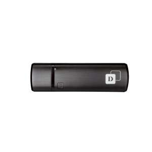 D-Link DWA-182 AC1300 Dwupasmowy bezprzewodowy adapter USB, czarny - D-Link