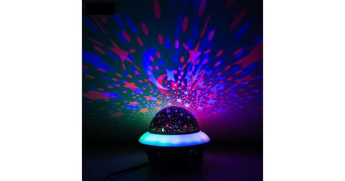 Csillag Projektor Bluetooth Hangszóró Távirányítóval -Crystal Magic Ball Light 74553556