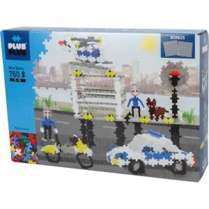 Plus-Plus: Rendőrállomás kreatív Építőjáték 760db 74553639 Műanyag építőjáték