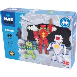 Plus-Plus: Robotok kreatív Építőjáték 170db  74553817 Műanyag építőjáték