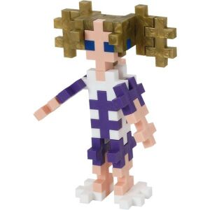 Plus-Plus building toy figure of a girl - Plastic Building Toy