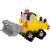 Plus-Plus Roadwork igračka za gradnju, žuti bager izgrađen od plastičnih blokova
