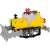 Jucărie de construcție Plus-Plus Roadwork, buldozer galben construit din blocuri de plastic