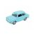 Trabant 601 fém modell autó, 10cm, kék