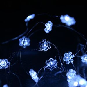 DekorTrend Hópehely LED Tündérfény - 2m