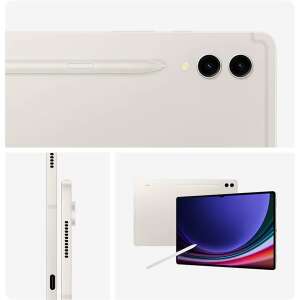 Collage of Samsung Galaxy Tab S9 11-inch Beige Tablet features - Samsung Tablet