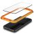 Spigen Glas.tR AlignMaster iPhone 15 Plus screen protector application